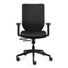 Bürodrehstuhl Comfort Armlehnen,breiten-u.höhenv.schwarz 410-520mm Synchront.