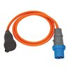 Camping Adapterkabel IP44 1,5m H07RN-F 3G2,5 Schutzkontakt-Kupplung, CEE-Stecker 230V/16A