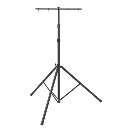 Bau Teleskop Stativ ST 301 schwarz mit Querträger