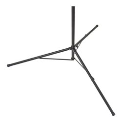 Bau Teleskop Stativ ST 301 schwarz mit Querträger