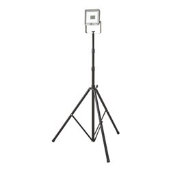 Bau Teleskop Stativ ST 301 schwarz mit Querträger