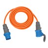 Camping-/Maritim CEE Verlängerungskabel 230V IP44 10m H07RN-F 3G2,5 orange CEE 230V/16A Stecker und Kupplung
