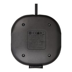 brennenstuhl®estilo Ladestation mit Textiloberfläche 1xEurosteckdose und 2xUSB-Charger