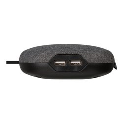 brennenstuhl®estilo Ladestation mit Textiloberfläche 1xEurosteckdose und 2xUSB-Charger