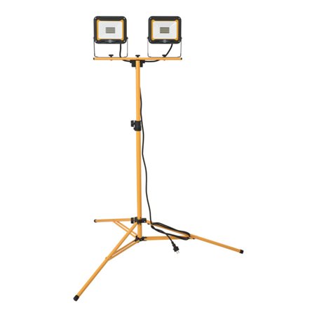 Doppel Stativ LED Strahler JARO 6050 T 2x2650lm, 60W, IP65, 2,5m H07RN-F3G1.0