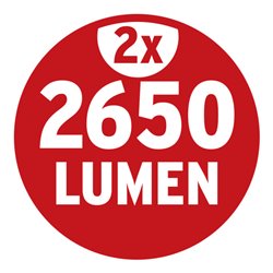 Doppel Stativ LED Strahler JARO 6050 T 2x2650lm, 60W, IP65, 2,5m H07RN-F3G1.0