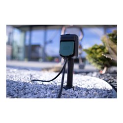 brennenstuhl®Connect WIFI Gartensteckdose mit Erdspieß und Montageplatte IP44 2-fach 10m H07RN-F3G1,5