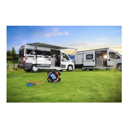 Gummi-Kabelhaspel X-Gum CEE IP44 für Camping-/Maritim 10m H07RN-F 3G2,5