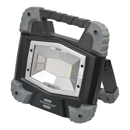 Bluetooth LED Baustrahler TORAN 3050 MB mit Lichtsteuerungs-APP, IP55, 3400lm, 30W, 5m H07RN-F 2G1,0