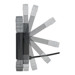 Bluetooth LED Baustrahler TORAN 3050 MB mit Lichtsteuerungs-APP, IP55, 3400lm, 30W, 5m H07RN-F 2G1,0