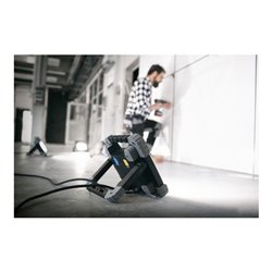 Bluetooth LED Baustrahler TORAN 5050 MB mit Lichtsteuerungs-APP, IP54, 5700lm, 48,7W, 5m H07RN-F 3G1,5