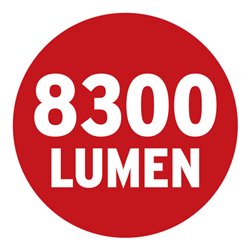 LED Baustrahler DINORA 8060 IP54 5m H07RN-F 3G1,5 8300lm mit Steckdose