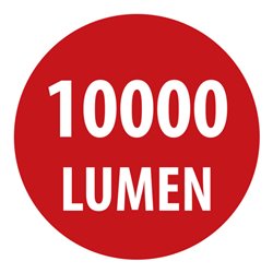 LED Arbeitsstrahler JARO 9050 M, 10000lm, 96,9W, 5m H07RN-F 3G1,0, IP65