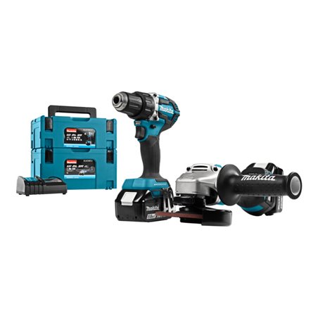 Makita Akku-Kombiset 18 V DLX2190TJ1 Bohren Schrauben Schleifen