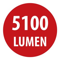 LED Arbeitsstrahler DINORA 5050 IP65 5m H07RN-F 2x1,0 5100lm