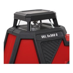 STIER Kreuzlinienlaser SKL 3x360°, 520nm, grün, 1/4' und 5/8' Gewinde im Koffer