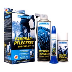 WEICON Fahrrad-Pflegeset 3-teilig, für alle Arten von Fahrrädern, 1 Set