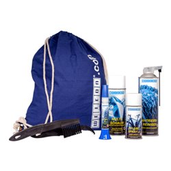 WEICON Fahrrad-Pflegeset 4-teilig, für alle Arten von Fahrrädern, 1 Set