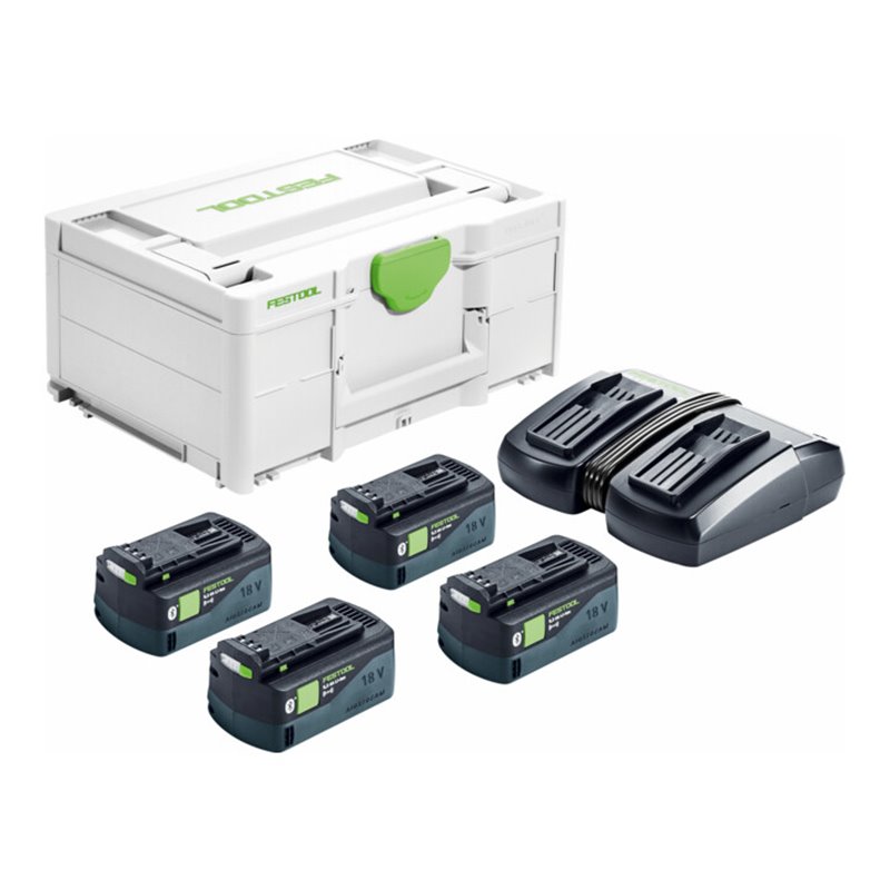 Festool Energie-Set SYS 18V 4x5,2/TCL 6 DUO