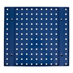 STIER Lochplatte für Werkstattwand, 500x450mm, enzianblau