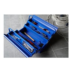 Brilliant Tools Metall-Werkzeugkasten, klappbar