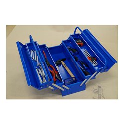 Brilliant Tools Metall-Werkzeugkasten, klappbar