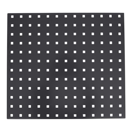 STIER Lochplatte für Werkstattwand, 500x450mm, anthrazitgrau