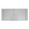 STIER Lochplatte für Werkstattwand, 1000x450mm, lichtgrau