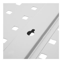 STIER Lochplatte für Werkstattwand, 1000x450mm, lichtgrau