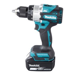 Makita Akku-Schlagbohrschrauber 18V / 5,0 Ah, 3 Akkus + Ladegerät im MAKPAC DHP486RT3J