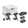Festool Schrauber- und Bohrer-Set TID 18 HPC 4,0 I-Set T18