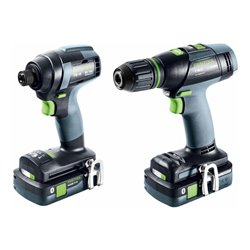 Festool Schrauber- und Bohrer-Set TID 18 HPC 4,0 I-Set T18