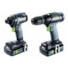 Festool Schrauber- und Bohrer-Set TID 18 HPC 4,0 I-Set T18