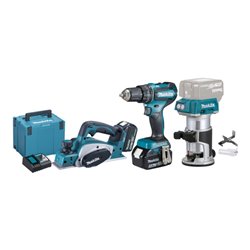 Makita Akku-Werkzeugset LXT DLX3116TJ