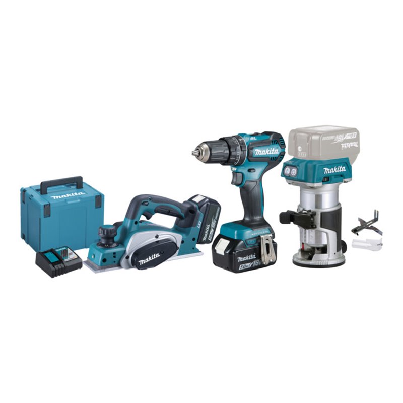 Makita Akku-Werkzeugset LXT DLX3116TJ
