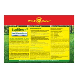 WOLF-Garten Rasendünger Langzeit Lupigreen Hybrid für 110 m²