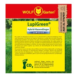 WOLF-Garten Rasendünger Langzeit Lupigreen Hybrid für 110 m²