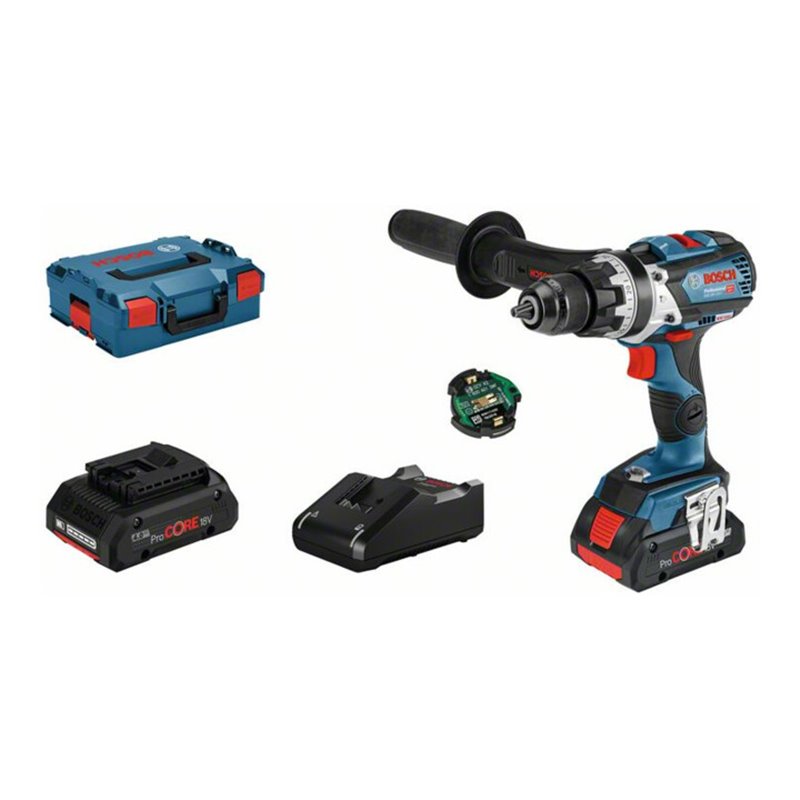 Bosch Akku-Schlagbohrschrauber GSB 18V-110 C: 2x Akku ProCORE18V 4.0Ah