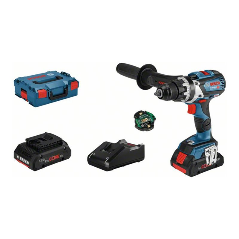 Bosch Akku-Bohrschrauber GSR 18V-110 C: 2x Akku ProCORE18V 4.0Ah