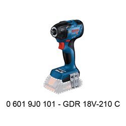 Bosch Akku-Drehschlagschrauber GDR 18V-210 C in L-BOXX
