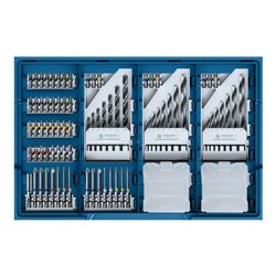 Bosch Akku-Bohrschrauber GSR 18V-55 mit 2x Akku GBA 18V 4.0Ah, L-Case Pick& Click