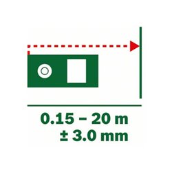 Bosch Digitaler Laser-Entfernungsmesser Zamo