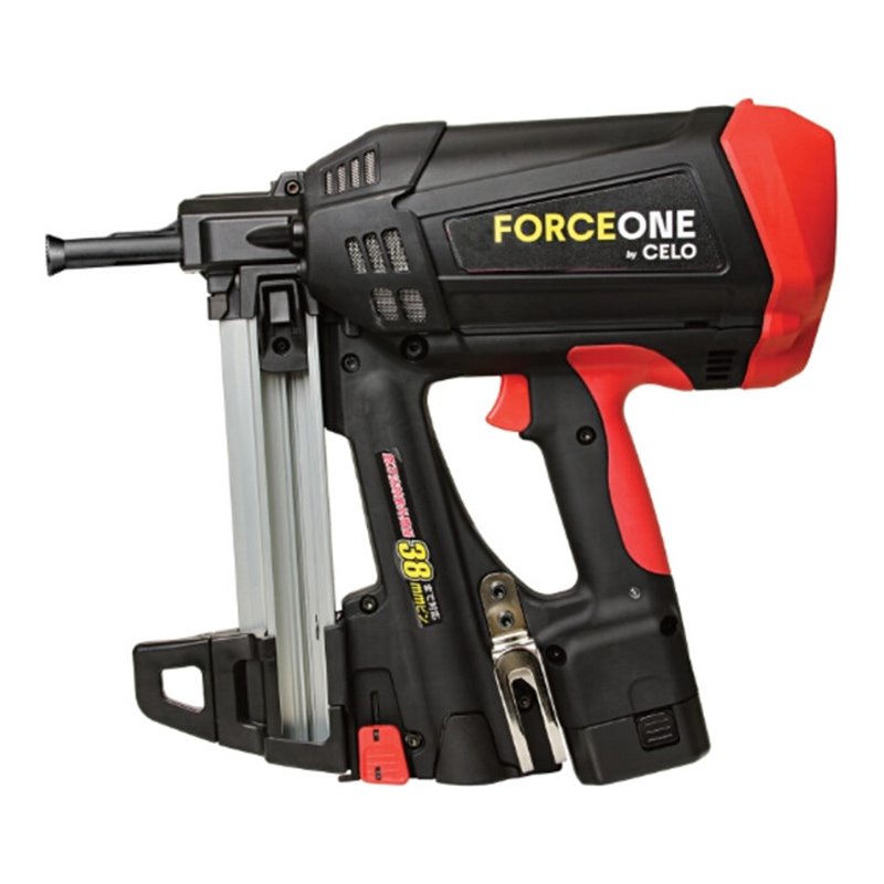 Celo Gasnagler FORCE ONE im Koffer mit Magazin für 20 Nägeln