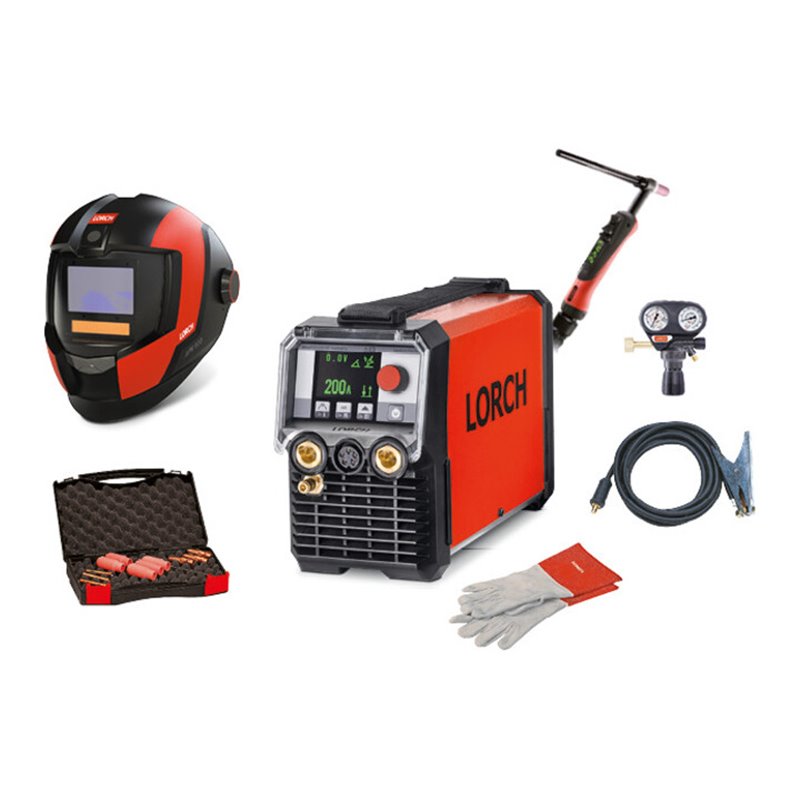 Aktion 'QUALITÄT SIEGT. MIT SICHERHEIT!' MicorTIG 200 ControlPro für die Werkstatt mit Powermaster-Brenner