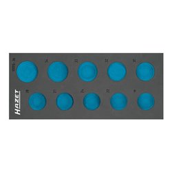 HAZET 2-Komponenten Weichschaum-Einlage 172x392mm