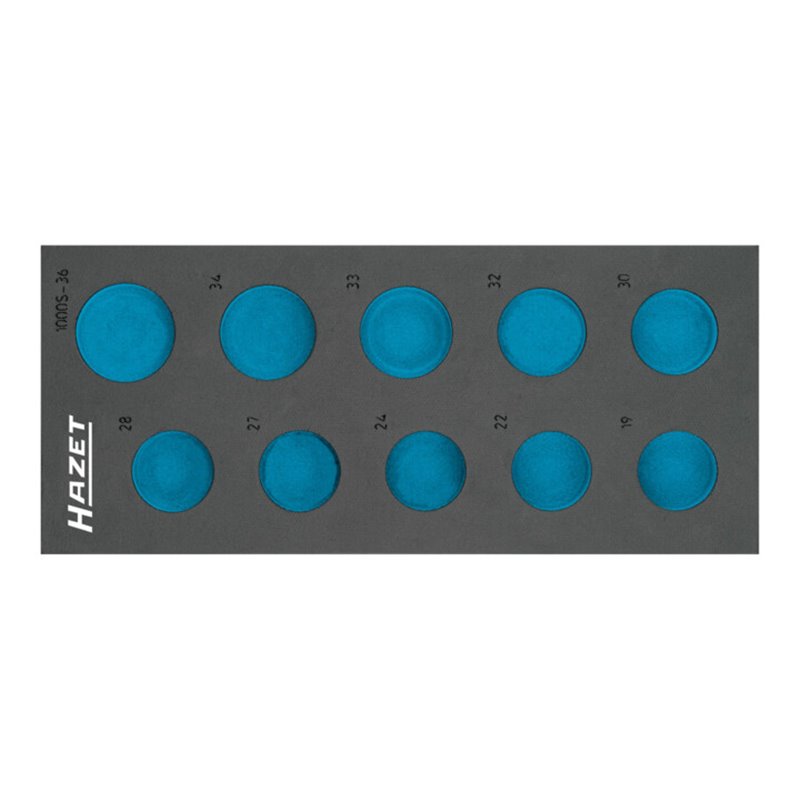 HAZET 2-Komponenten Weichschaum-Einlage 172x392mm