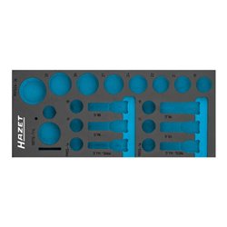 HAZET 2-Komponenten Weichschaum-Einlage 172x392mm