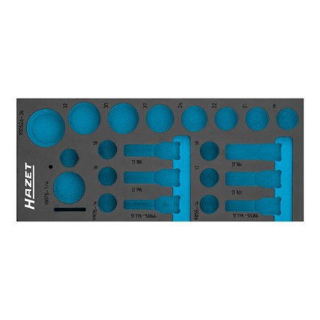 HAZET 2-Komponenten Weichschaum-Einlage 172x392mm