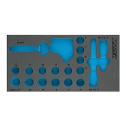 HAZET 2-Komponenten Weichschaum-Einlage 342x172mm