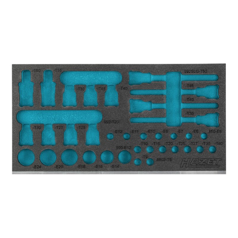 HAZET 2-Komponenten Weichschaum-Einlage